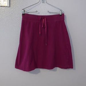 Alpine Design purple stretchy mini circle athletic skirt